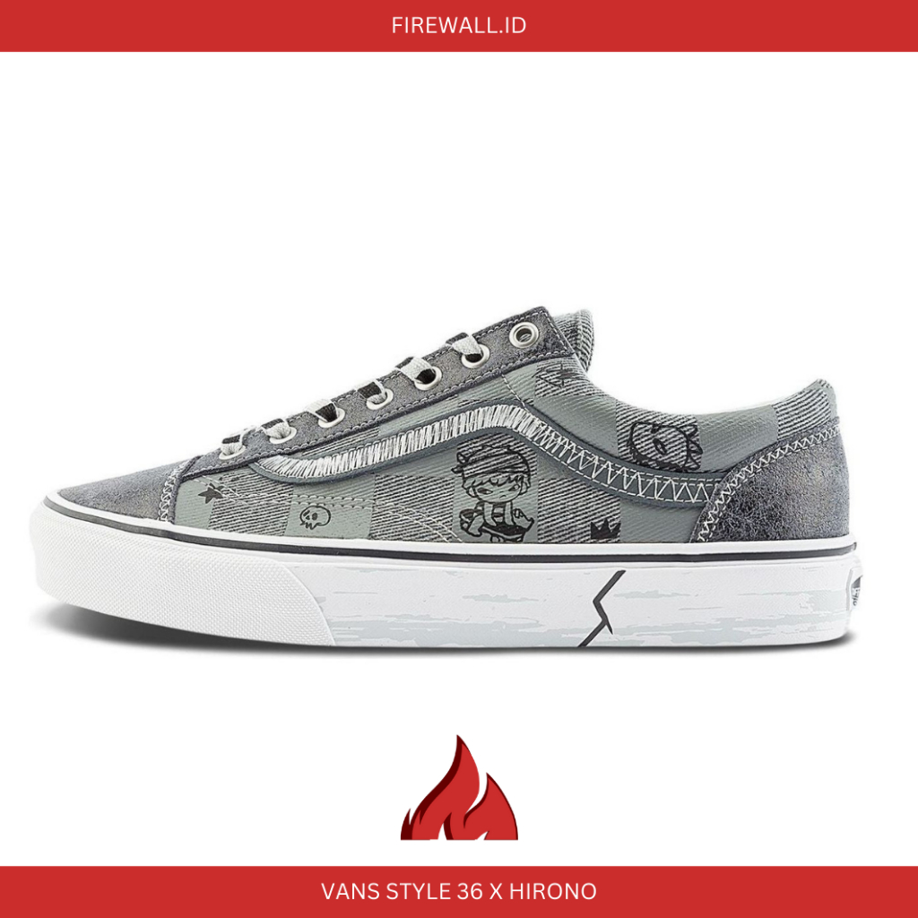 VANS STYLE 36 X HIRONO GREY ORIGINAL  │ BNIB