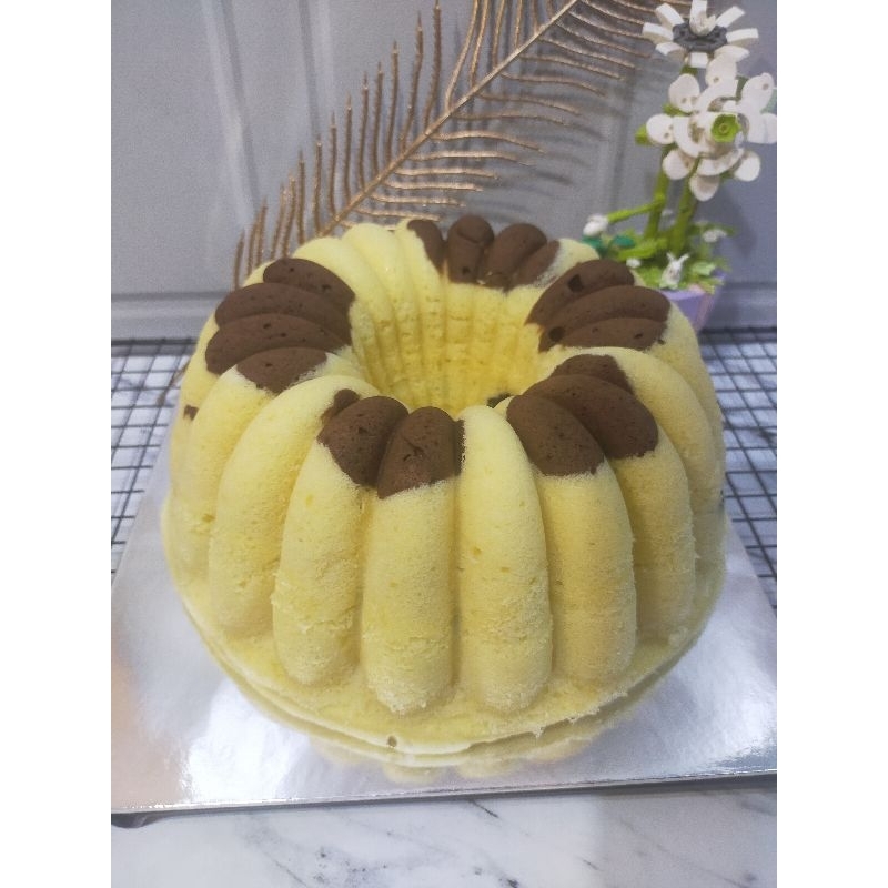 

Bolu Kukus Filling Cokelat