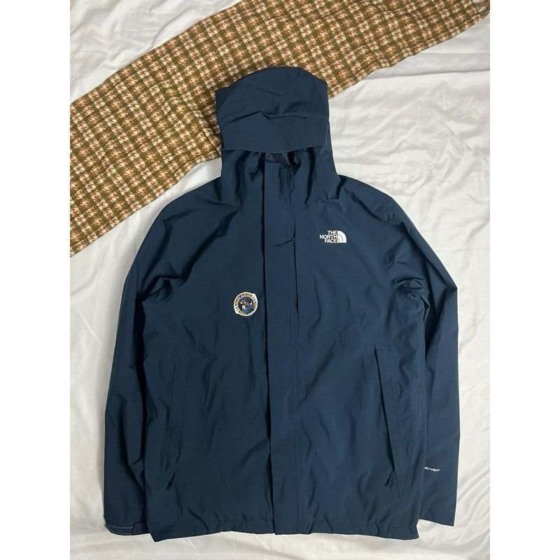 T& F Dryvent Navy Waterproof Jacket