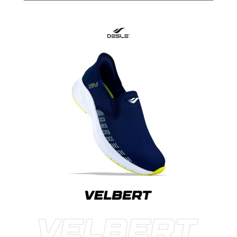 sepatu slip on pria DESLE VELBERT