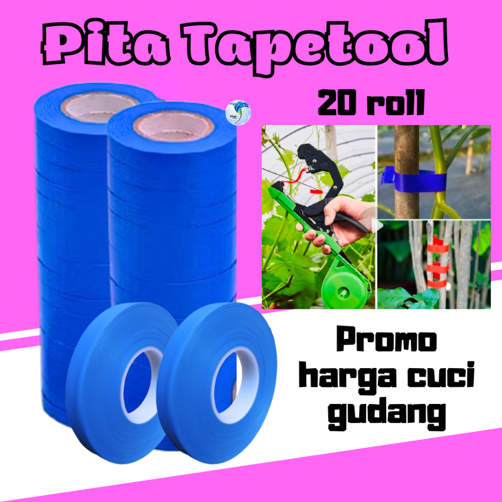 

Pita Tapertool Kapasitas 20 Roll