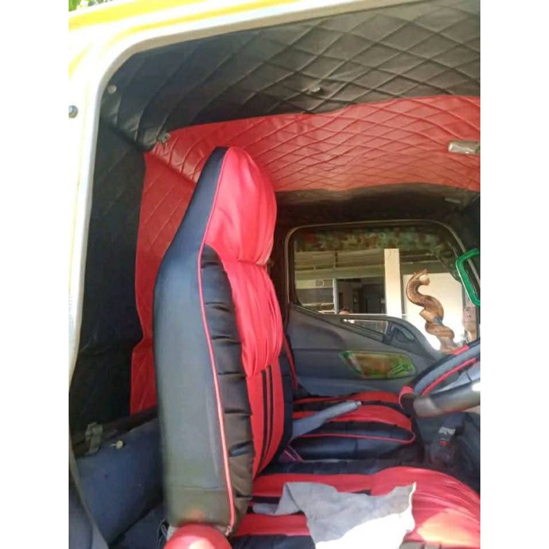 sarung jok mobil truk canter ragasa dyna hinodutro Isuzu full kabin full ruangan
