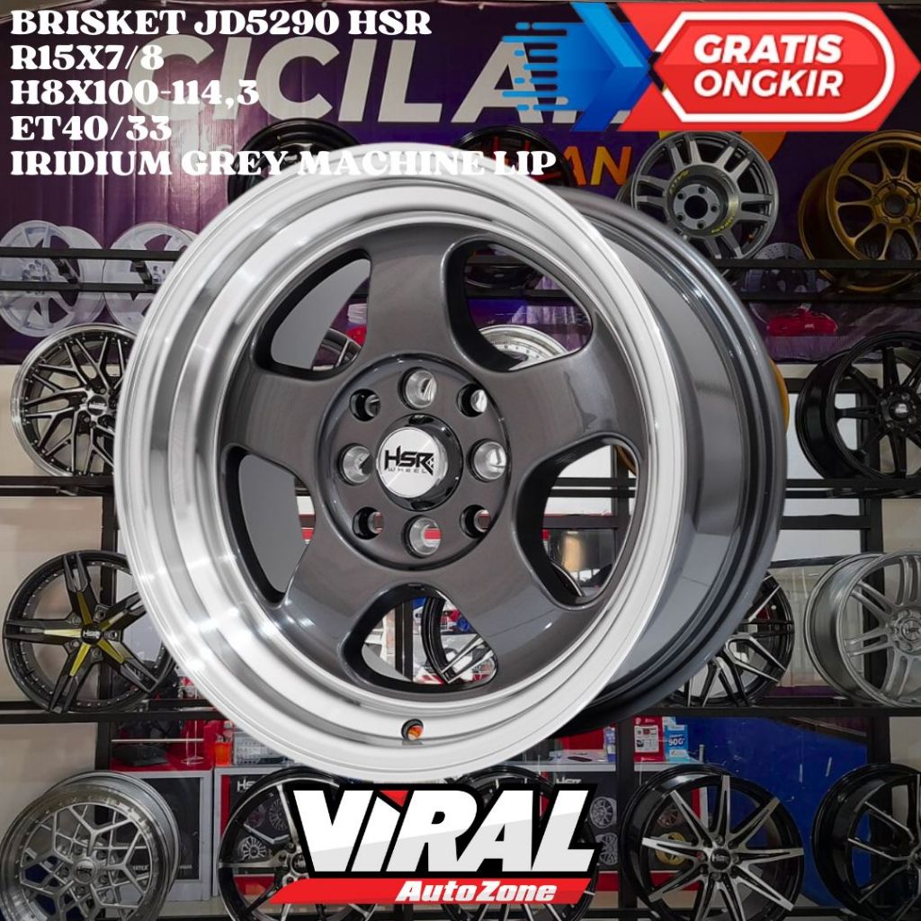 Velg Celong Ring 15 HSR BRISKET R15 Untuk Pelek Mobil Avanza , Xenia , Confero , Ford Fiesta