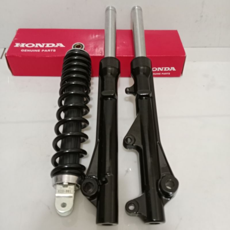 AS SHOCK (DEPAN + BELAKANG) HONDA KZL BEAT FI SCOOPY FI SPACY FI VARIO 110 FI SEPASANG ORI