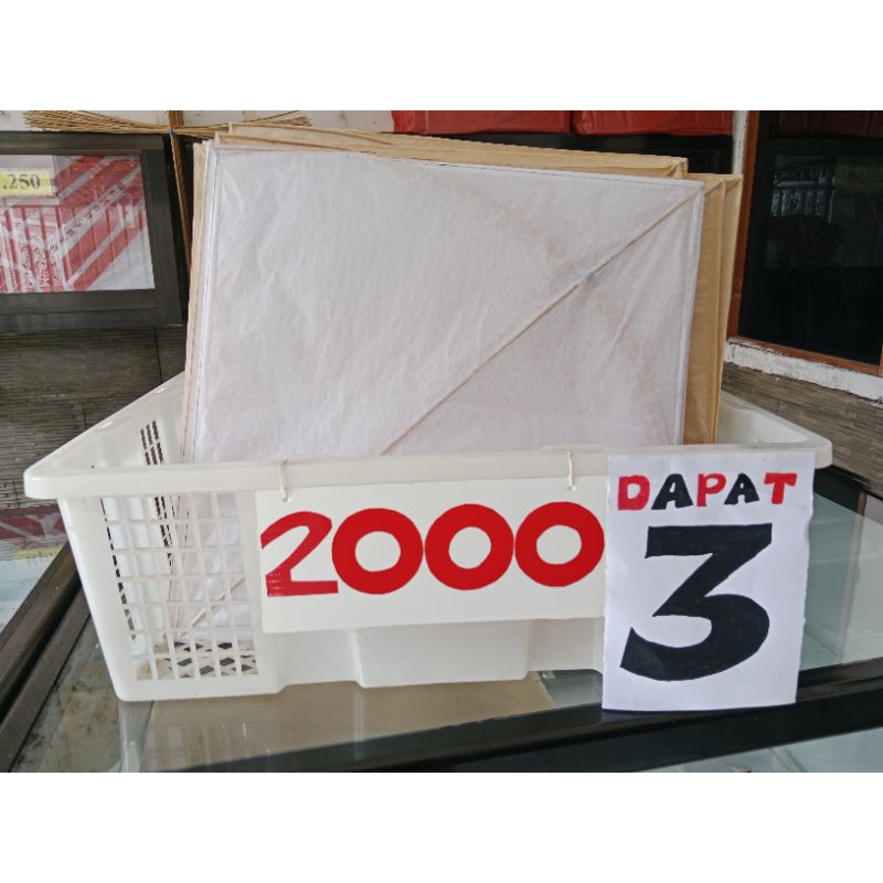 Layangan aduan polos standart