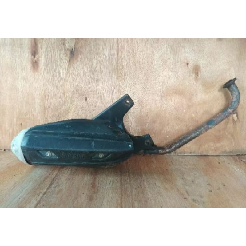 kenalpot standar Xeon RC/Xeon GT 125 original copotan