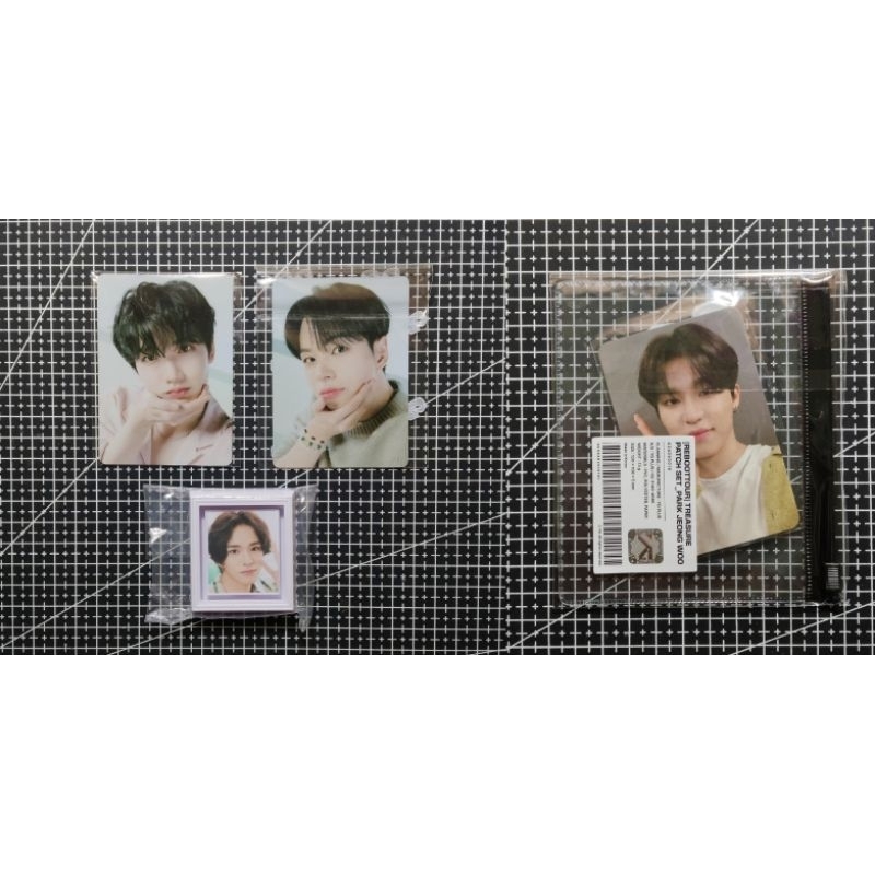 PC JUNKYU JAEHYUK ASAHI JEONGWOO SHIONLE EVENT 6 POP UP STORE DAGU PATCH SET TREASURE REBOOT RELAY T