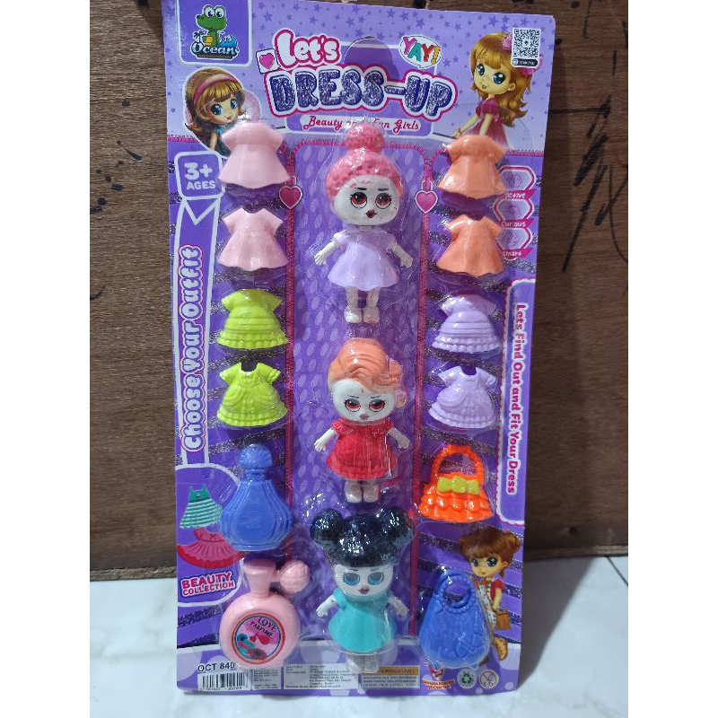 Mainan Set Dress Lol