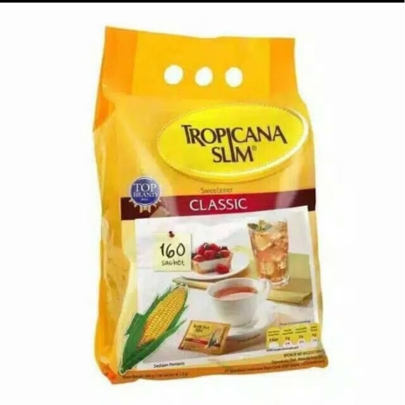 

Tropicana Slim Classic 160 sachet