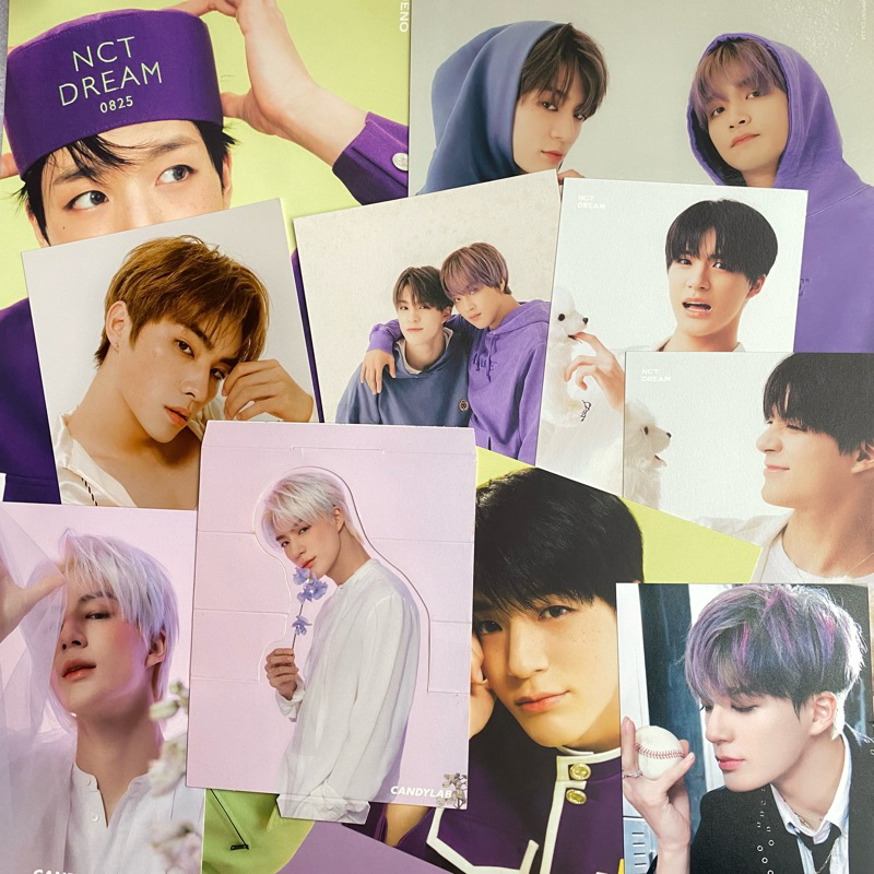 [SALE] POSTCARD MINI POSTER NCT WAYV DREAM JENO HAECHAN XIAOJUN STANDEE CANDYLAB SEASON GREETING 202