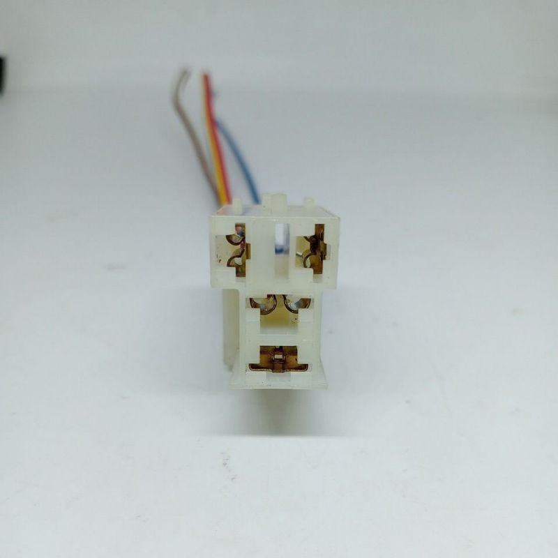 soket relay kaki 4 denso mitsuba Omron 12 volt