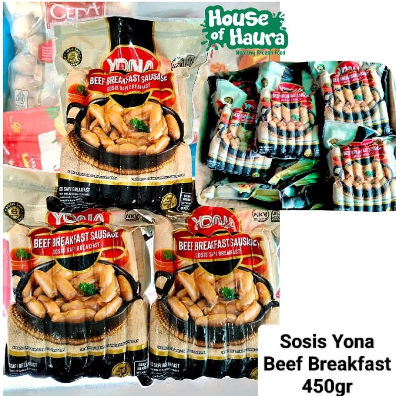

Sosis Yona Beef Breakfast 450gr