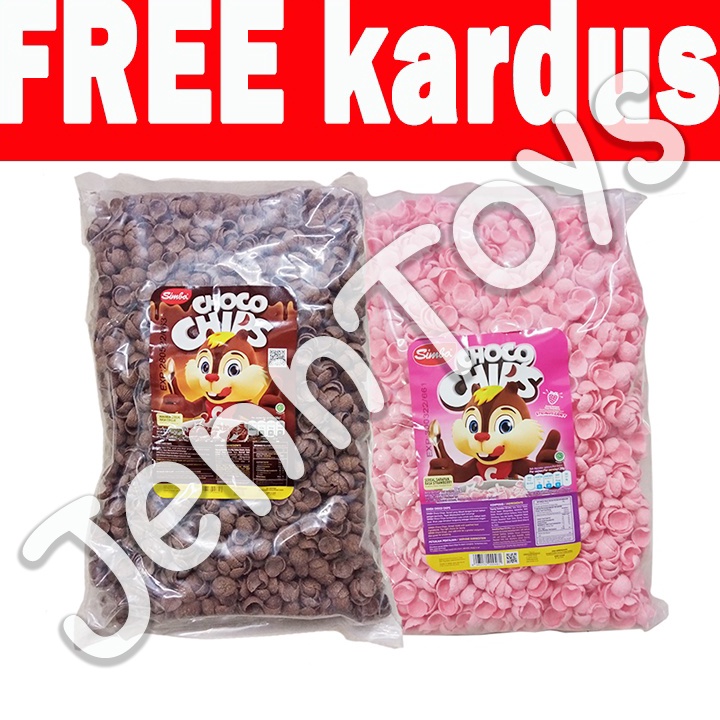 

Choco Chips Choco Crunch Coco Simba Bulky Richeese Nabati 95Gram Murah Kualitas