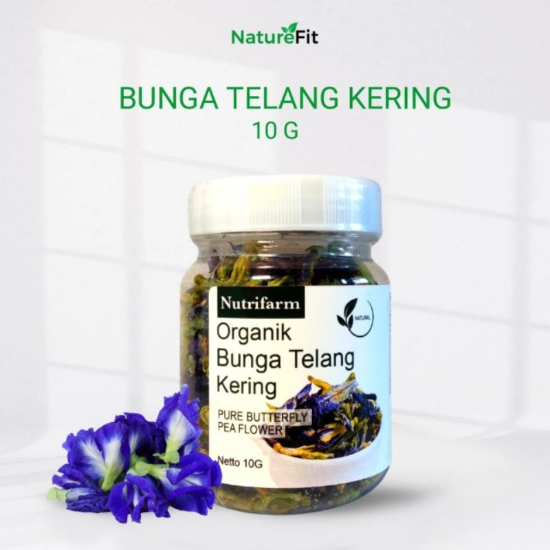 

COD HIGH QUALITY TEH BUNGA TELANG KERING PREMIUM ORGANIK UNGU GRADE A 10 GRAM & 50 GRAM