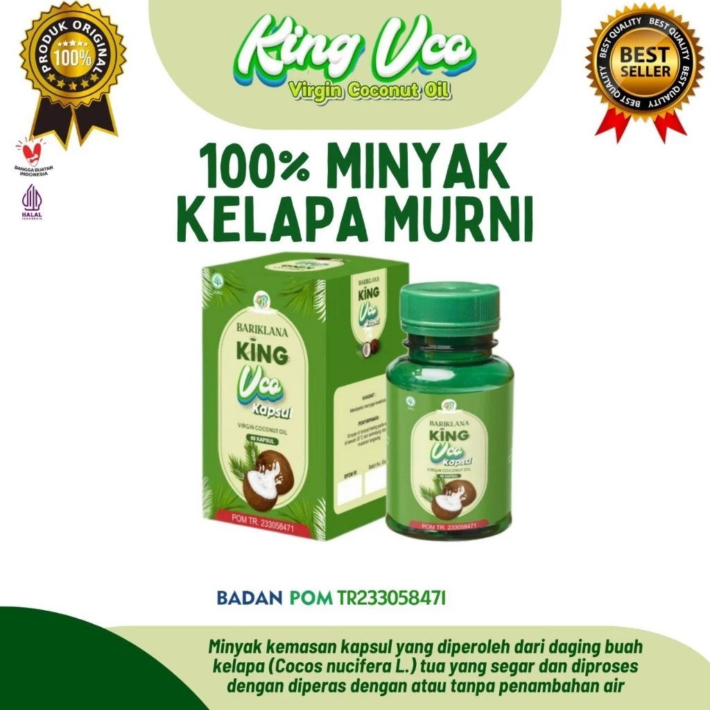 

Minyak King Vco - Minyak Kelapa Murni