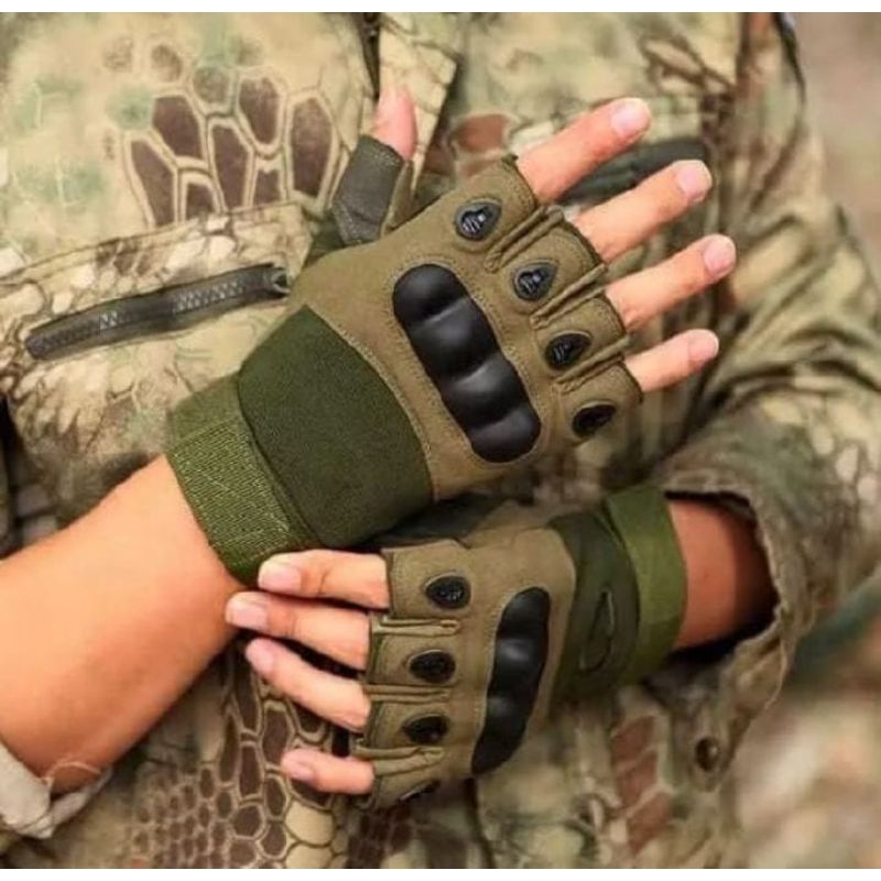 Sarung Tangan Motor Sarung Tangan Tactical Half army