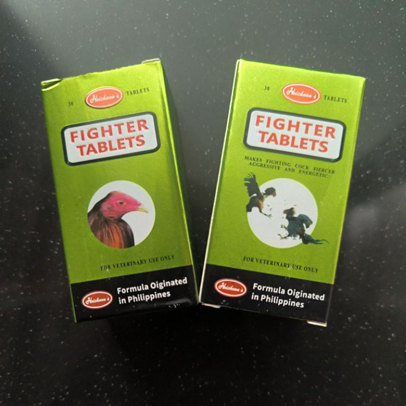 Power Fighter 30 Tablet - Doping Ayam Penambah Stamina Agresifitasi Nafas Loss Serta Mengobati Luka 