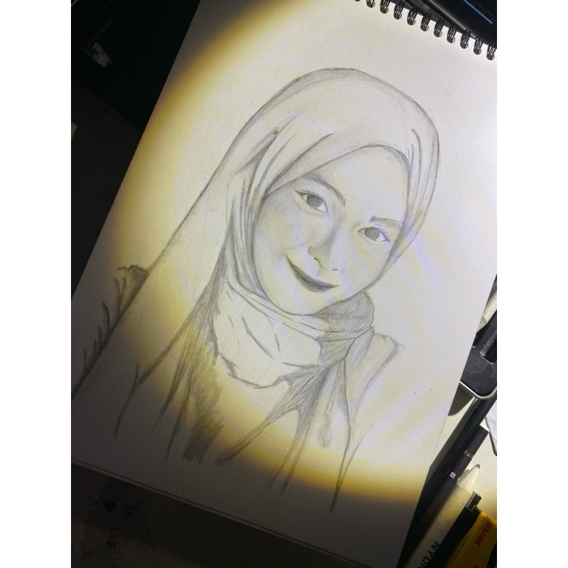 

gambar realis handmade A4