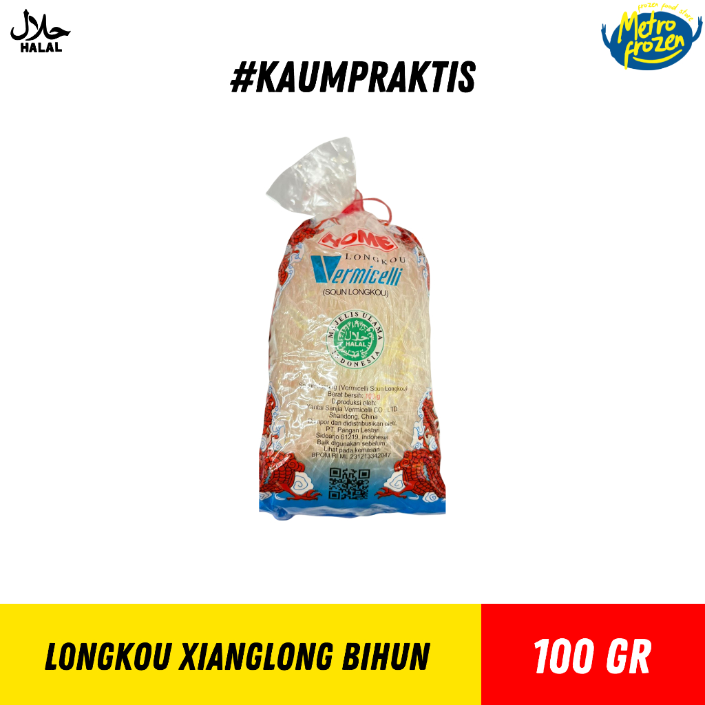 

Longkou Xianglong Bihun 50gr & 100gr //bihun putih