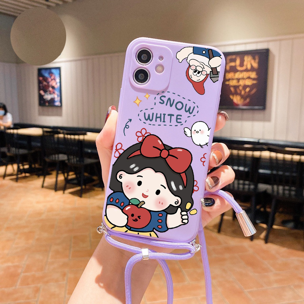 Case Macaron Tali  Motif  For All Type Handphone Samsung A12 a22 a54 a53 a72 a71 a51 a14 a13 a52 a02