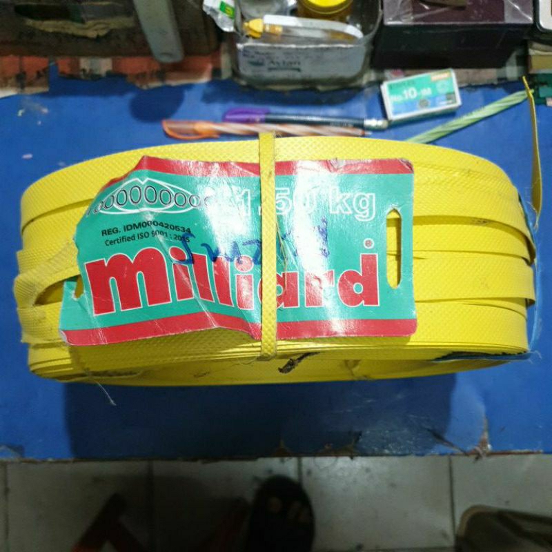 

Tali kalasa , pengikat bambu merk milliard berat 1,5 kg