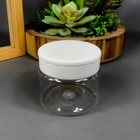 Pot Jar 177 Ml Tutup Putih / Pot Jar Cream 177 Ml