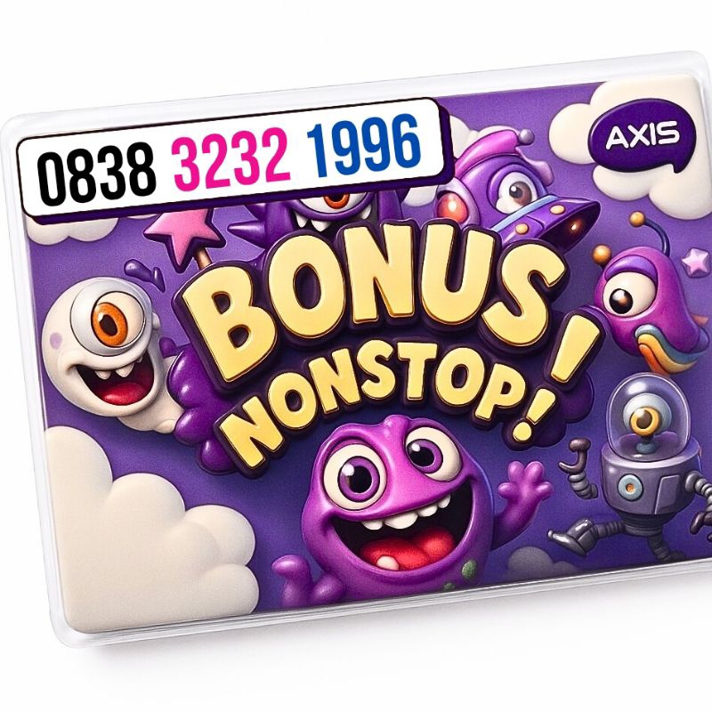 Nomor Cantik Axis Seri Tahun Rapi ABAB 1996