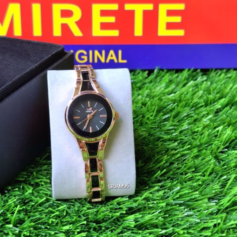 Jam Tangan Wanita kecil Stainless Mirete Original Fashion