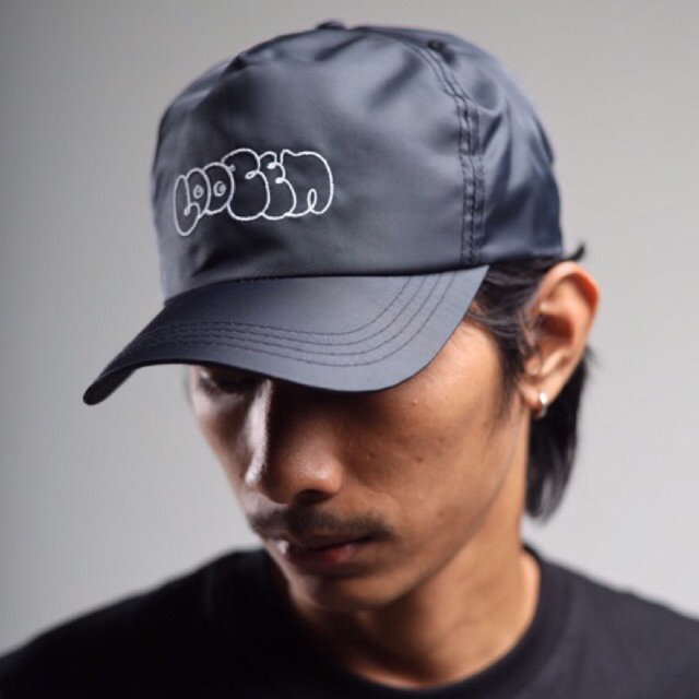 LOOZEN SIXPANEL HAT “SNEEZE” BLACK