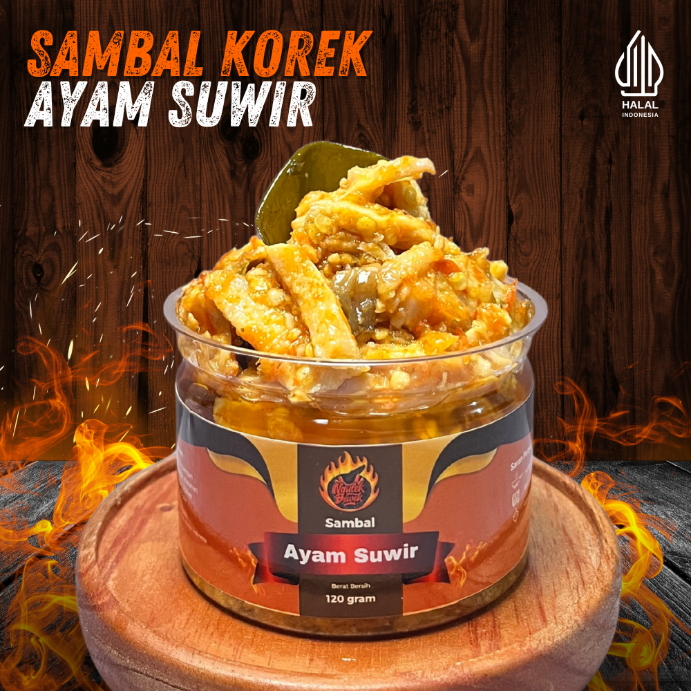 

Sambal Korek Ayam Suwir/Jengkol/Jambal/Cumi/Petai/Teri Sambal Ngulek Dewek