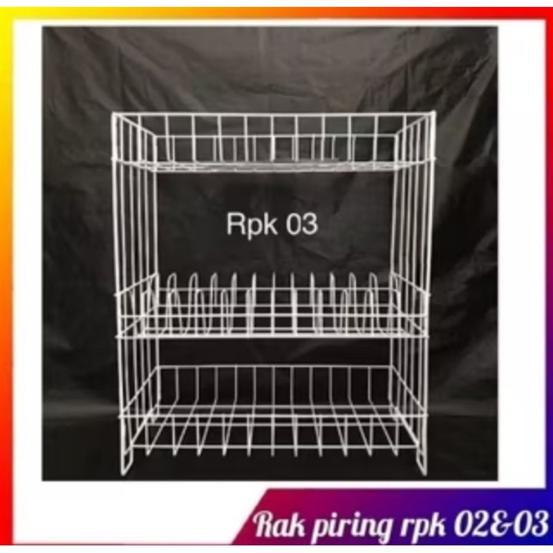 Rak Piring Dapur Susun RPL RPK 2 dan 3 Susun