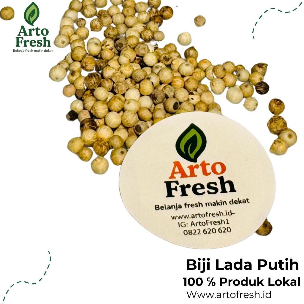 

Biji Lada Putih Lokal, Artofresh