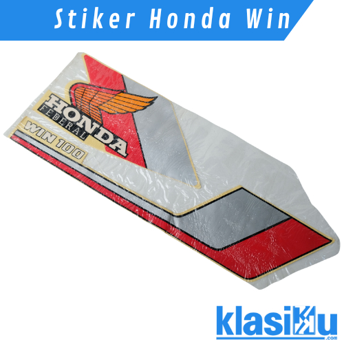 Striping stiker honda win100 original Honda Federal Win 100 Nos