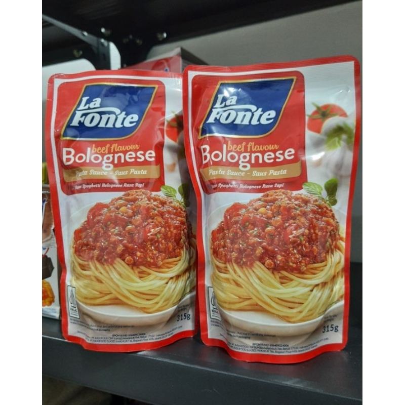 

La Fonte bolognese pasta sauce 315gr