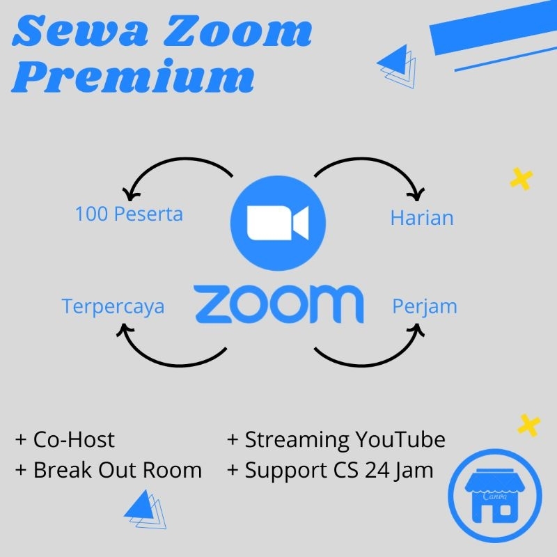 ZO0M PREMIUM 1 BULAN | ZOOM PREMIUM PERBULAN