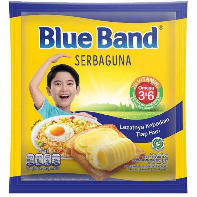

margarine mentega blueband 200 gr