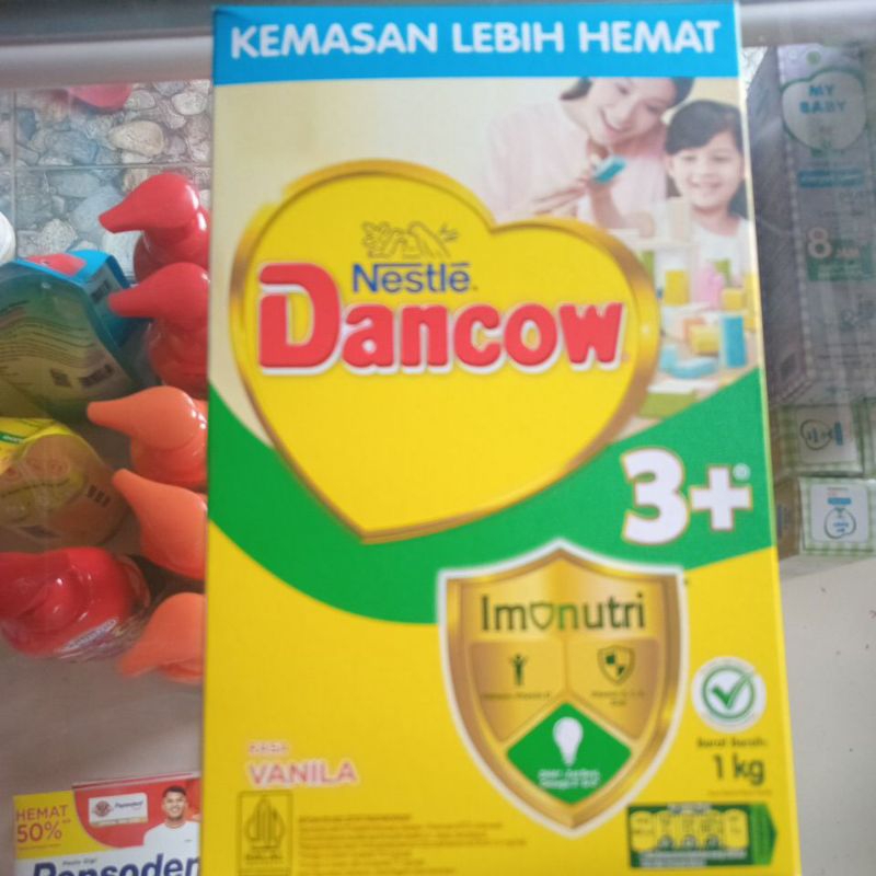 

Dancow 3+ Vanilla 1Kg Susu anak kemasan lebih hemat
