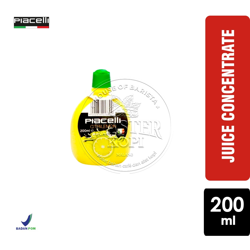 

Sari Buah Jus Lemon PIACELLI Juice Concentrate [200 ml]