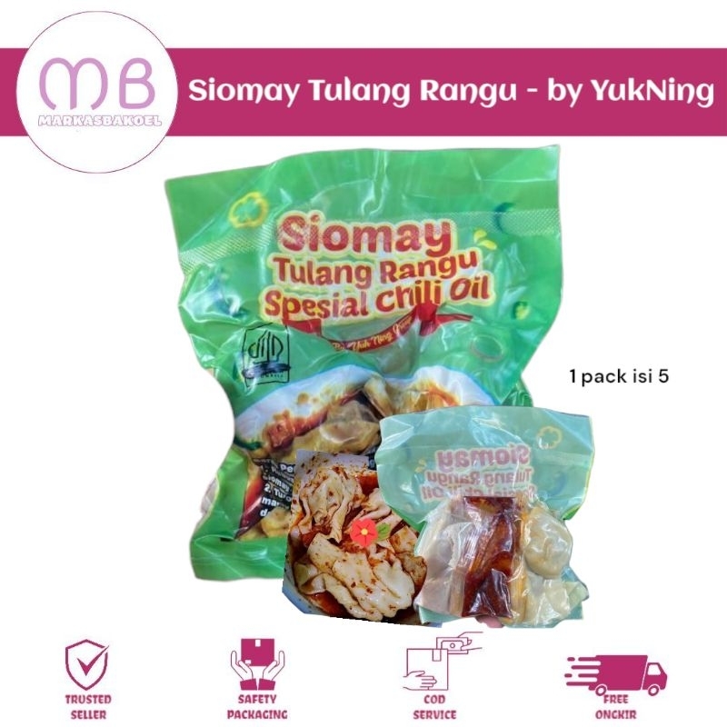 

PENTOL SIOMAY TULANG RANGU SPESIAL SAMBAL CHILI OIL YUK NING / PENTOL SIOMAY TULANG RANGU SPECIAL CHILI OIL YUKNING ORIGINAL VIRAL