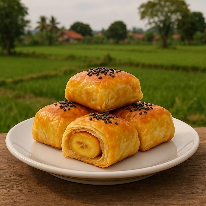 

pisang Bolen premium wisman coklat keju