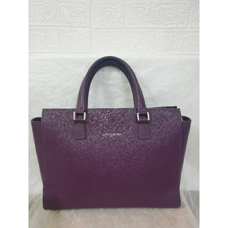 LANCASTER Preloved Purple Bag Tas Ungu