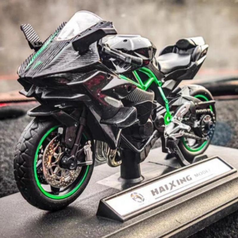 Kawasaki Diecast Motor Balap GP Yamaha Miniatur Motor KTM Trail Cross