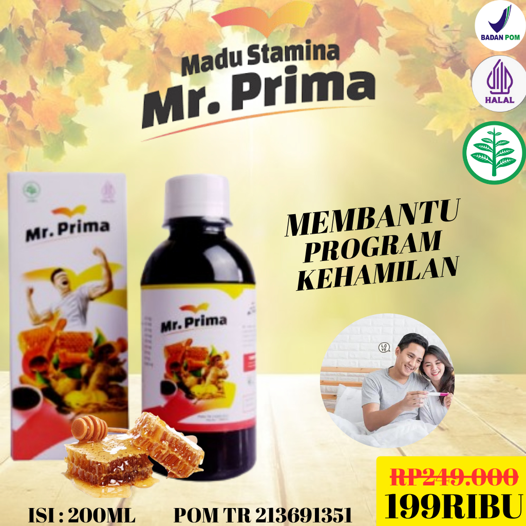 Madu Mr Prima Herbal Program Kehamilan BPOM