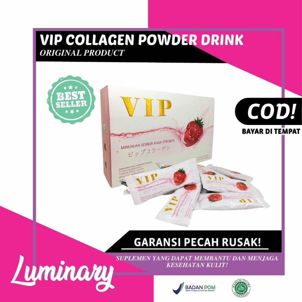 

VIP COLLAGEN BUBUK MINUMAN SERBUK RASA STRAWBERRY POWDER DRINK B