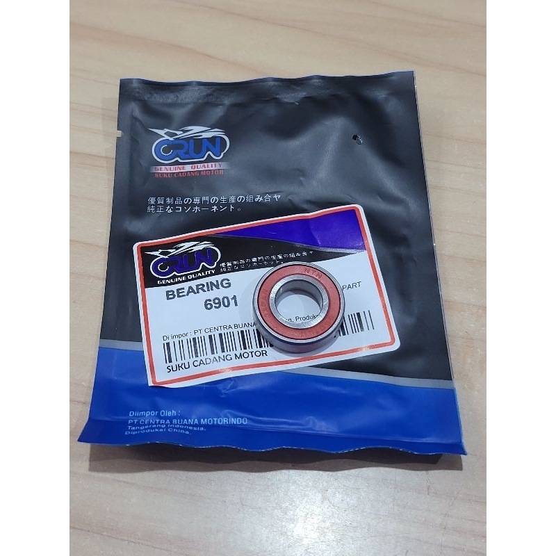 BEARING LAHAR 6901 2RS JAPAN-NTN / LAHER BEARING 6901 2RS ORIGINAL CRUN
