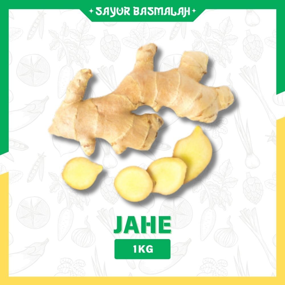 

Jahe Fresh 1kg - Sayur Basmalah