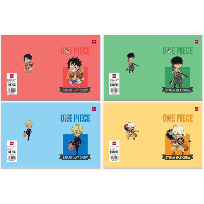 

Deli Buku Tulis Sekolah NA538 38 Lembar Edisi One Piece