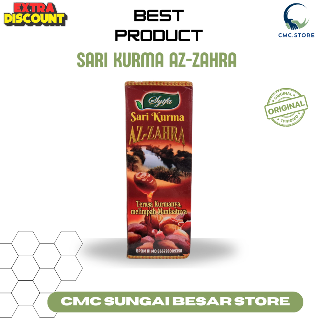 

Sari Kurma Az-Zahra 330 Gram
