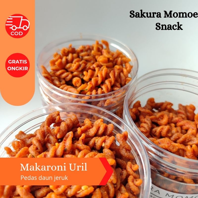 

MAKARONI SPIRAL PEDAS DAUN JERUK, MAKARONI URIL PEDAS DAUN JERUK KEMAS TOPLES