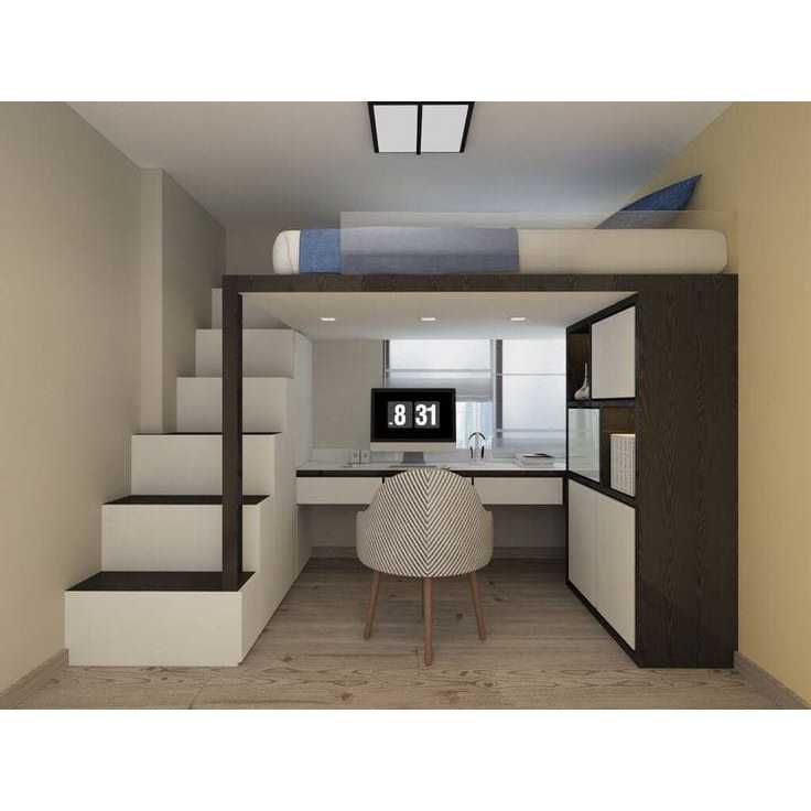 Mezzaanine kamar tidur tingkat / loft bed